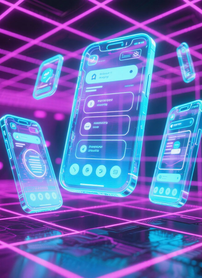 Illustration of the future of apps